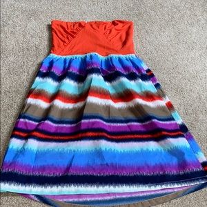 Roxanne strapless dress